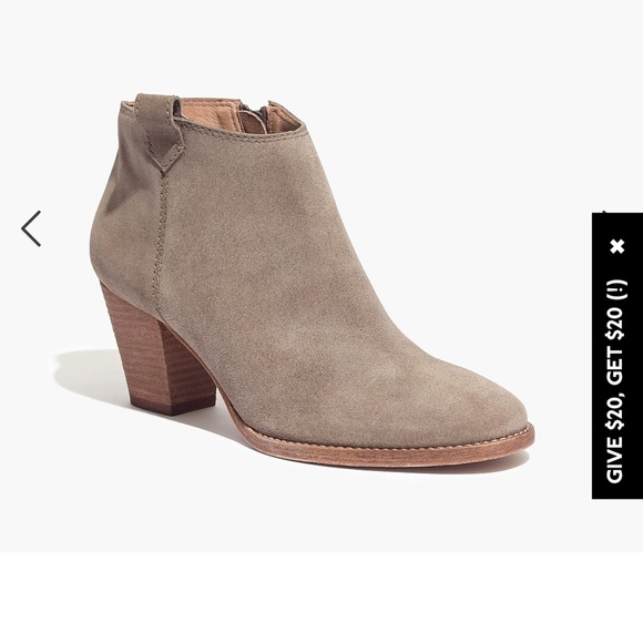 Madewell The Billie boot in suede - Picture 2 of 12